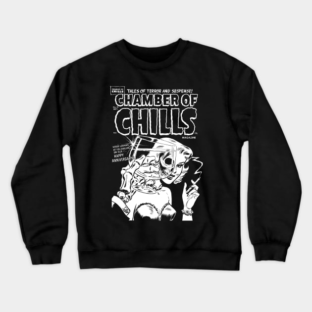 Chamber Of Chills 19 Crewneck Sweatshirt by MarbitMonster